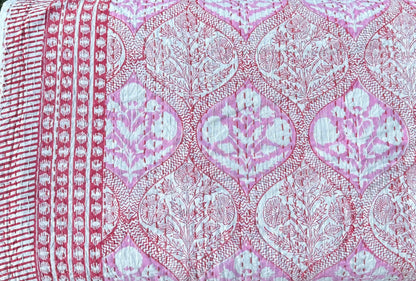 Hand Stitched Cotton Quilt