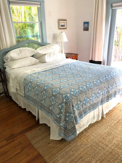 Hand Stitched Cotton Quilt